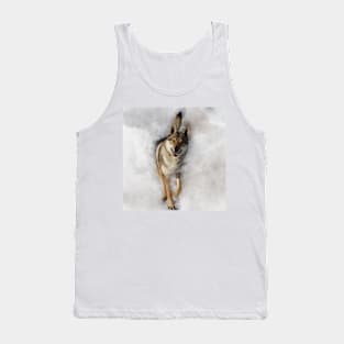 Dog wolf Tank Top